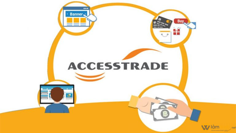 Quy trình kiếm tiền trên Pub Accesstrade khá đơn giản 