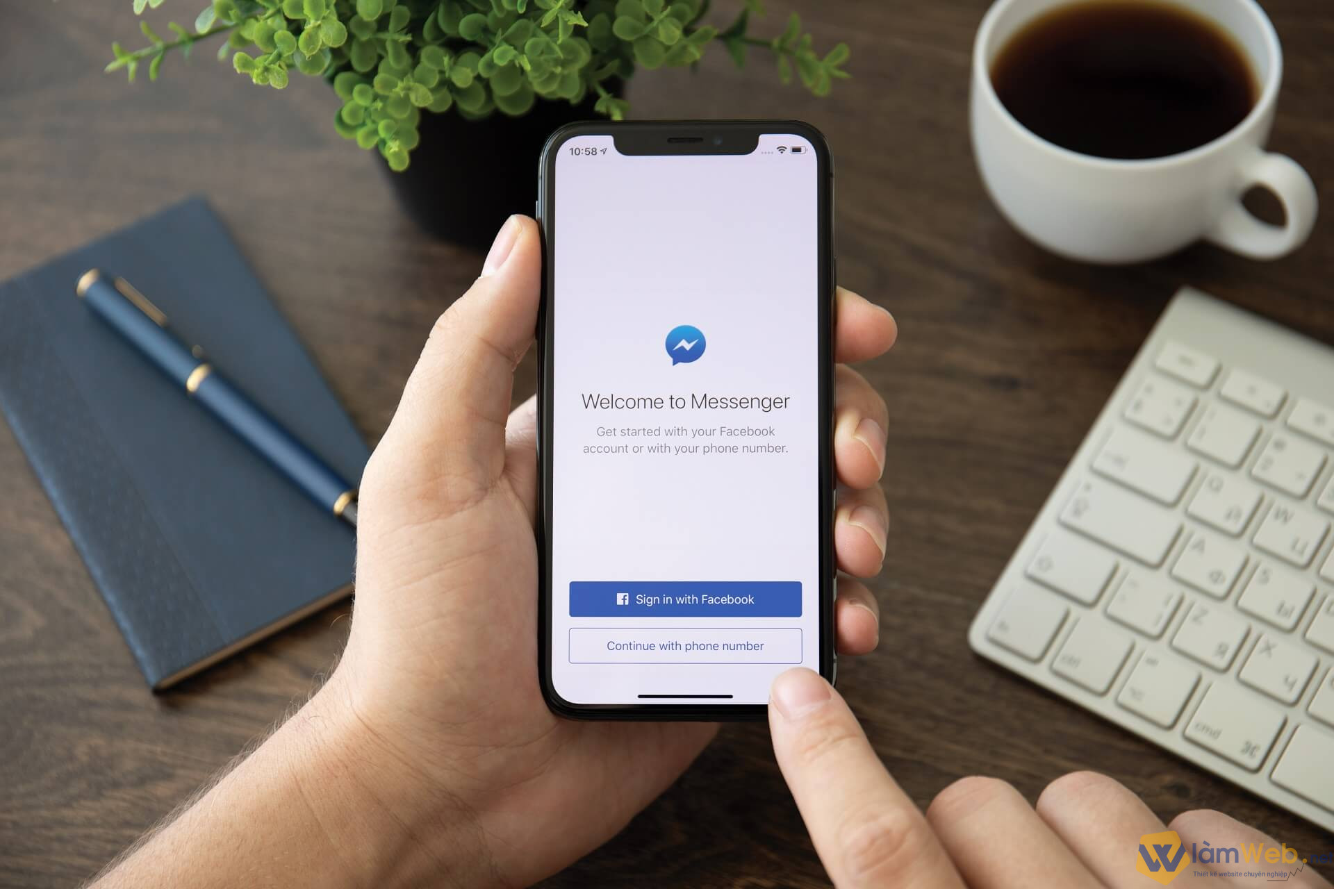 Phiên bản mới của Facebook Messenger có vẻ đơn giản hơn.